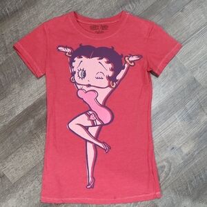 Betty Boop Pink Graphic Tee